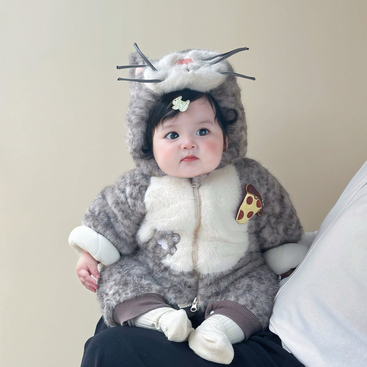 Baby Reinfel cat Onesie Jumper