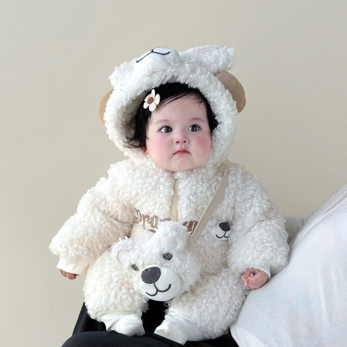 Baby Reinfel bear Onesie Jumper