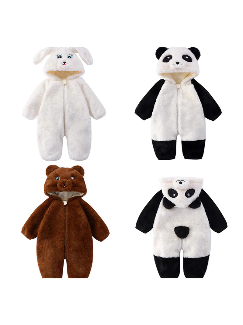 Baby rabbit Plush Jumpsuit